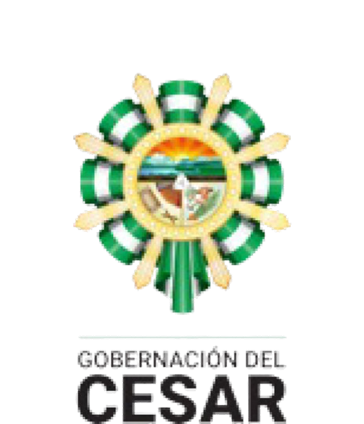 Logo Gobernación del Cesar - Cliente de Potencia